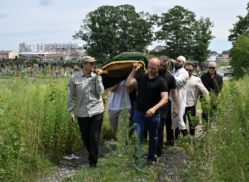 Murdered Kazakh Activist Buried in Kyiv