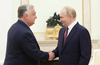 МЗС України відреагувало на візит Орбана до Путіна