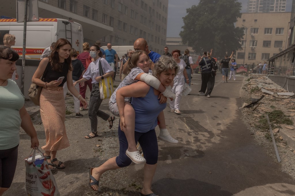 ‘To Kyiv Сhildren for Sevastopol With Love’ – Russians Celebrate Strike on Children’s Hospital