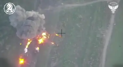 Video Reportedly Shows Ukrainians Destroying Million-Dollar Russian Akatsiya Self-Propelled Gun