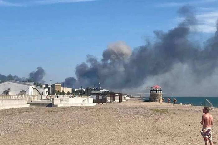 Дрони налетіли на військову базу в районі мису Фіолент в окупованому Криму