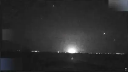 Ukrainian Air &amp; Sea Drones Blast Russian Coast Guard Base in Crimea – Video
