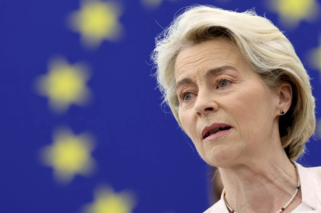 Von der Leyen Pledges to Deter China’s Ambition, ‘Particularly Over Taiwan’