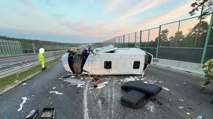 У Польщі автобус з українцями потрапив в ДТП