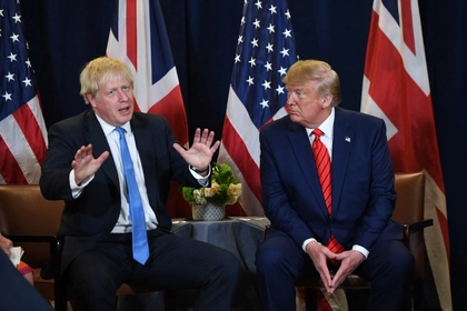 Boris Johnson Fact-Checks Trump, But Says Europe Should Help Him End War