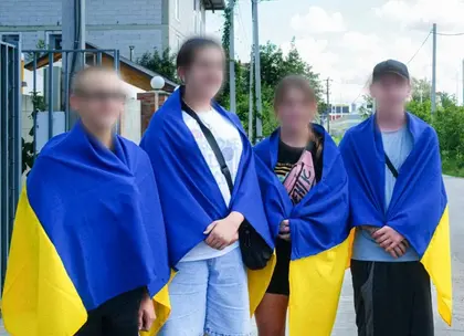 Україна повернула сімох дітей із російської окупації