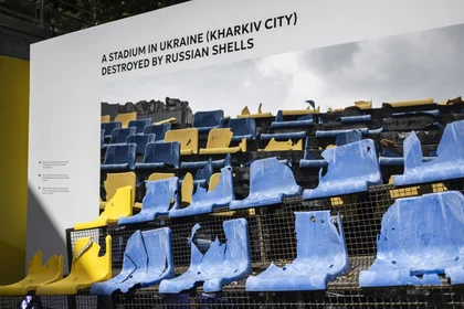 Ukraine Olympic Pavilion Aims to Jolt West Over War