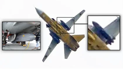 Video Shows Ukrainian Su-24M Fencer Launching a Pair of Storm Shadow Missiles