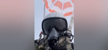 They F***ing Shot Us Down – Russian Pilot Films Himself After Ejecting