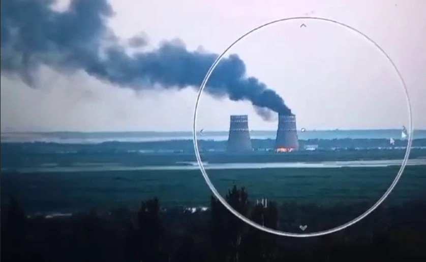 Kyiv and Moscow Trade Accusations Over Fire at Zaporizhzhia Nuclear Plant, No Radiation Threat