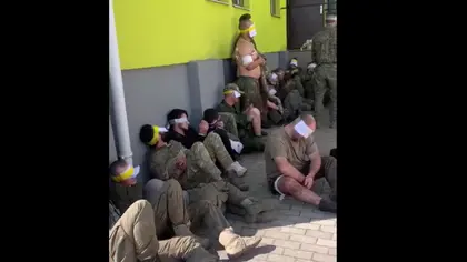 Ukrainian Project Releases Video of Captured Kadyrovites