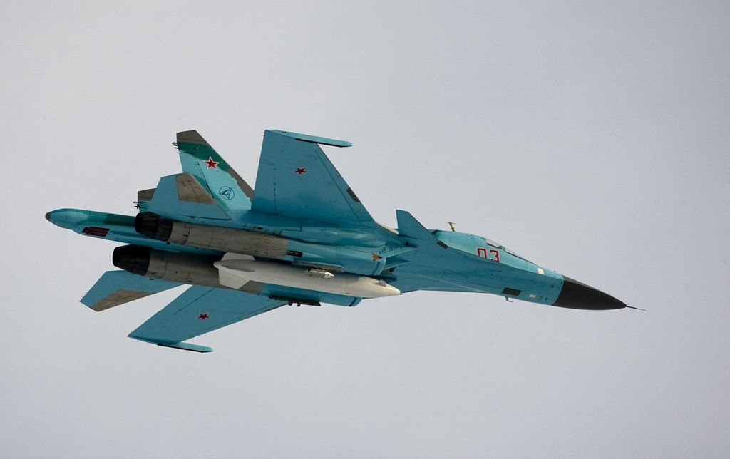 Did a Ukrainian F-16 shoot down a Russian Su-34 fighter-bomber?