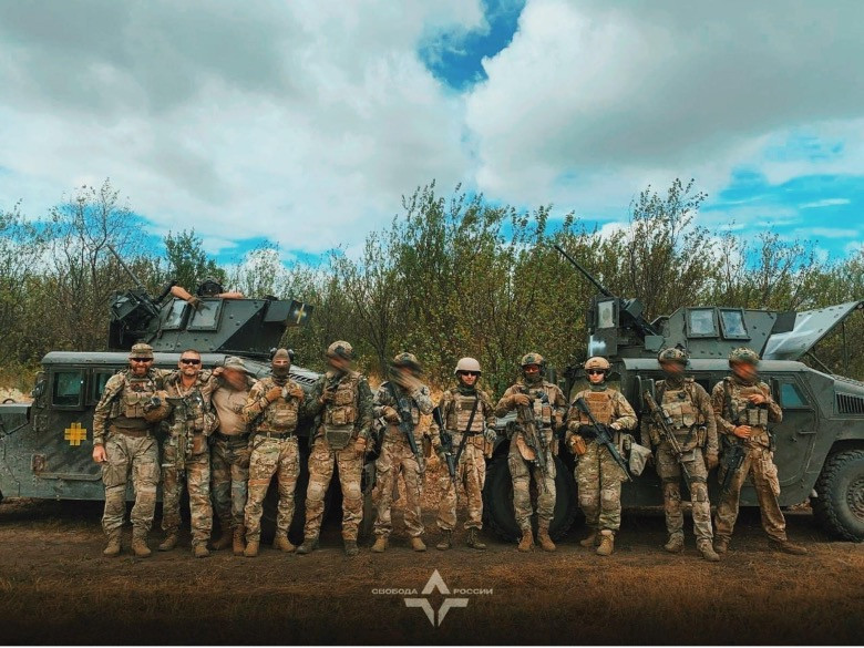 ProUkraine Freedom of Russia Legion Appeals to Russian Troops to Defect, Surrender