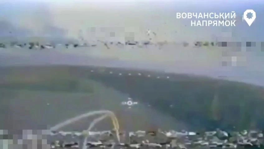Прикордонники знищили російську БМП на Вовчанському напрямку – відео