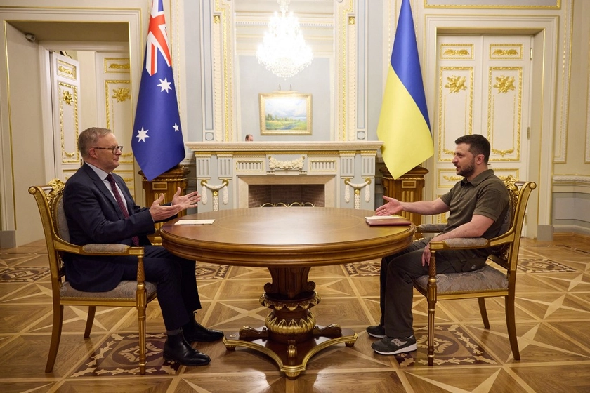 Mateship Message Sent From Ukraine to Australia