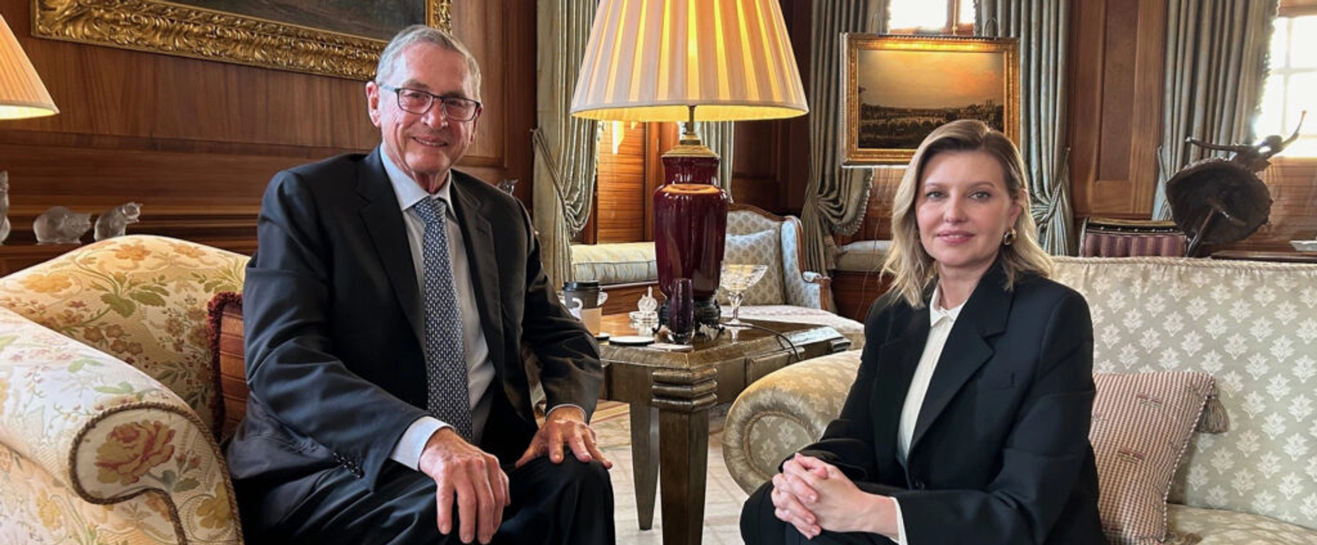 Lord Ashcroft Donates £1.3 Million to Ukraine First Lady’s Charity Foundation