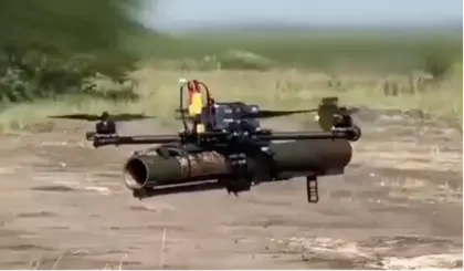 Grenade Launcher Meets Drone, Ukrainians Test FPV Drone Armed with RPG-18