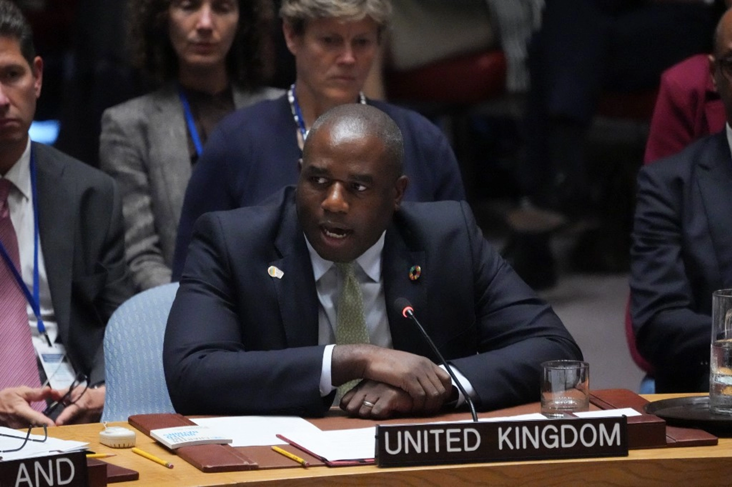 UK Foreign Minister Lammy Seeks 'Strongest Position' for Ukraine