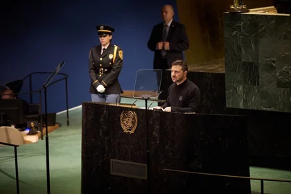 There Can Be No Just Peace Without Ukraine - Speech of the President at the UN General Assembly