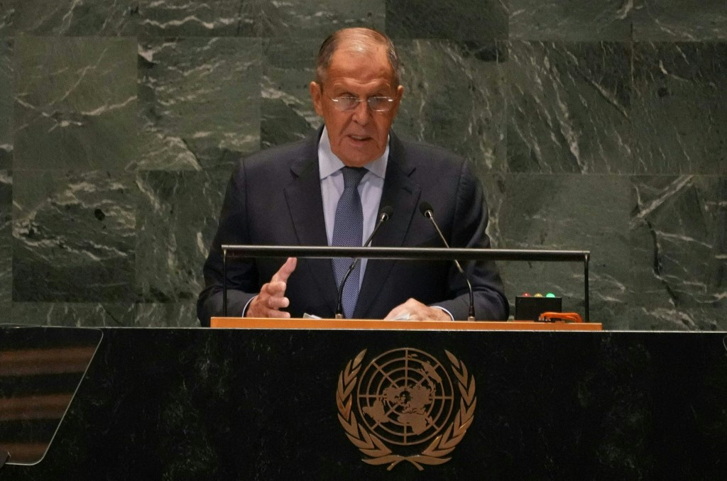 Russia’s Lavrov warns Europe of a “suicidal escapade” in a fiery speech.