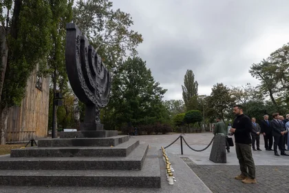 Zelensky Marks Anniversary of WWII Massacre