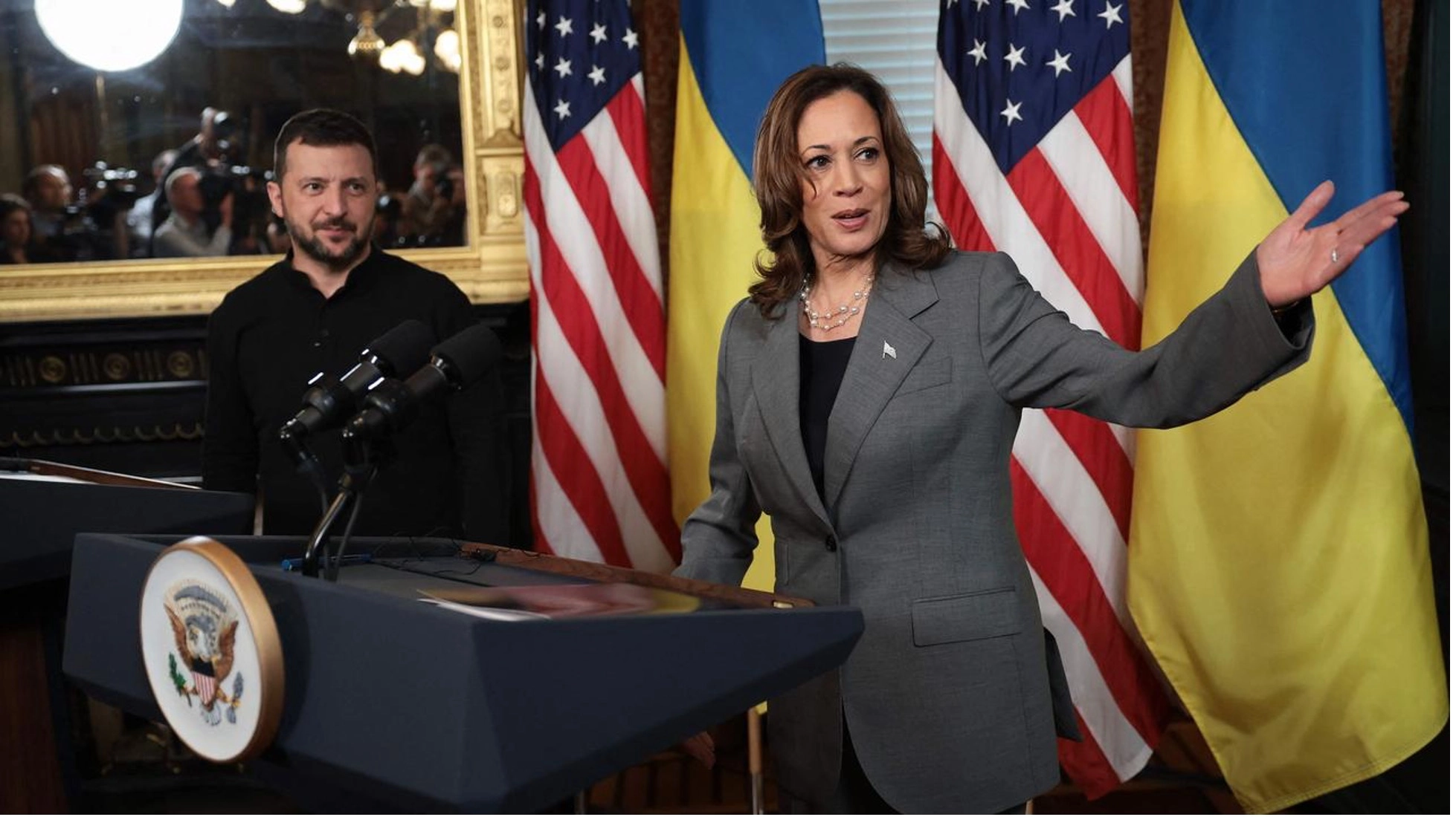 Kamala Harris's Churchillian Speech