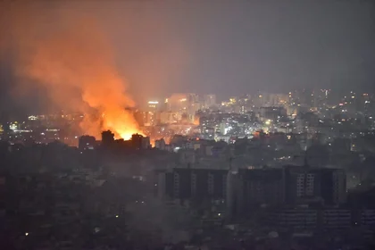 Massive Strikes Rock Beirut as Israel Escalates Lebanon Offensive