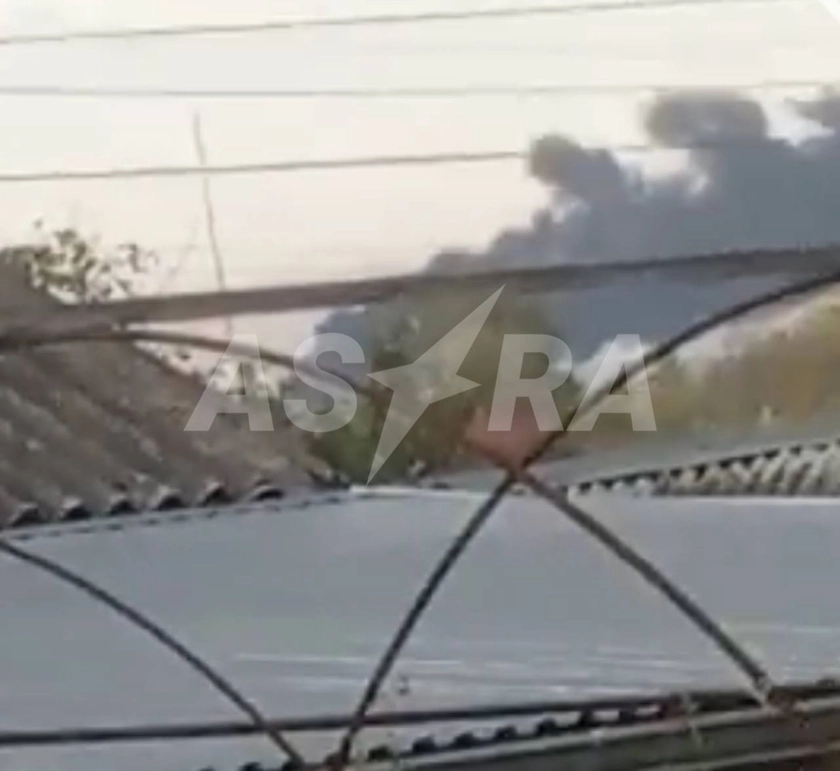 Дрони налетіли на військовий аеродром "Ханська" в Адигеї