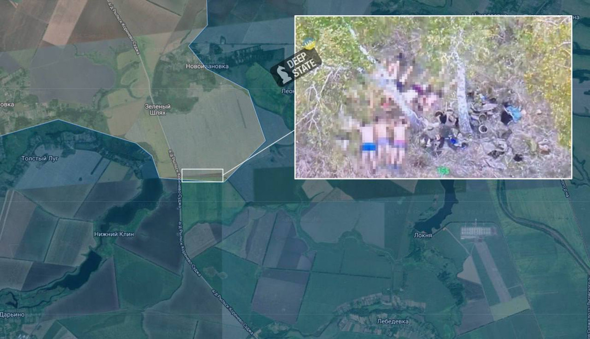 Ukrainian prisoners of war were reportedly stripped naked and shot in Russia’s Kursk region