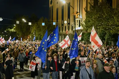 Mass Pro-Europe Rally in Georgia Signals Tensions Ahead of Pivotal Elections