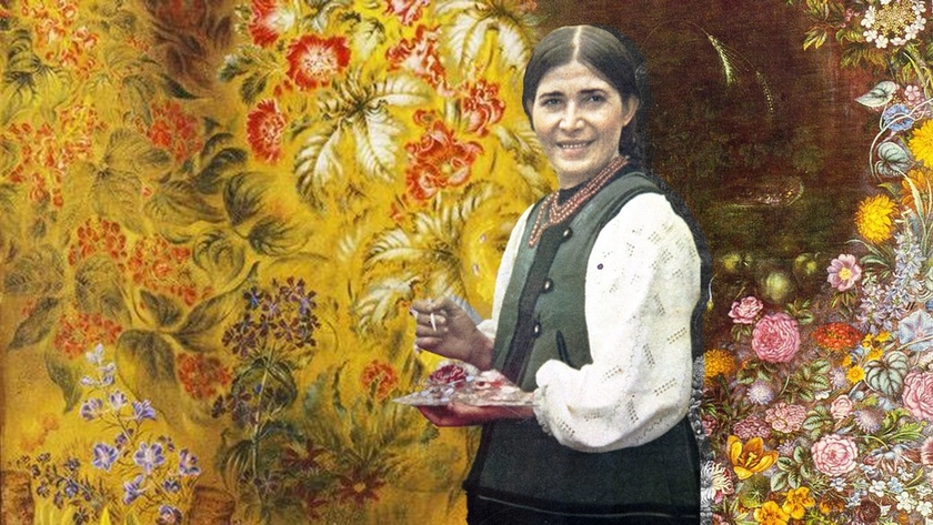 Kateryna Bilokur, the Genial Self-Taught Painter Who Loved Flowers More Than Life