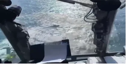 VIDEO: Russian Ka-29 Helicopter Pursues Ukrainian MAGURA Maritime Drone Near Crimea