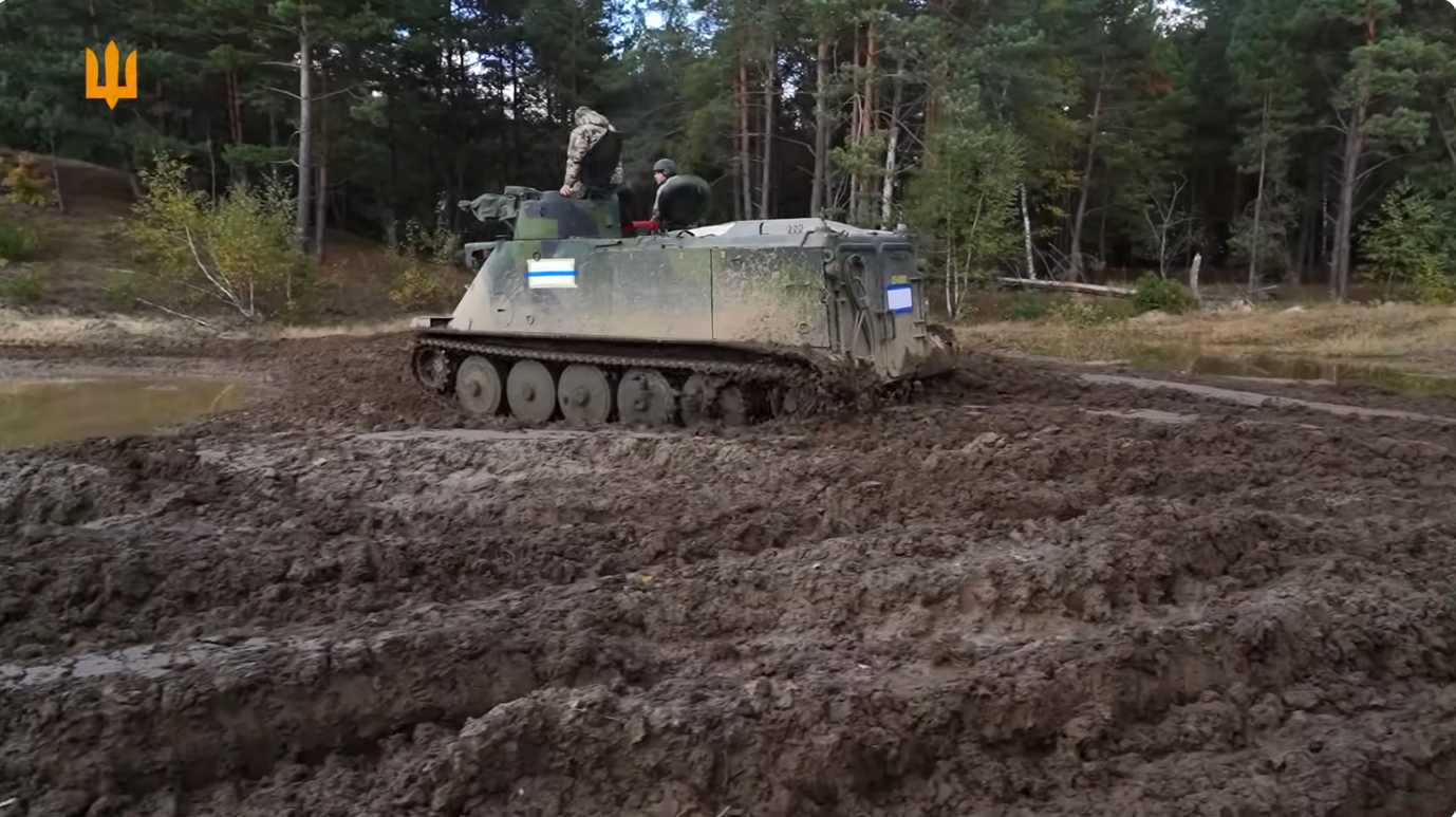 Sweden’s PBV 302 Armored Vehicles Roll into Ukraine, Thrilling Troops with Off-Road Power