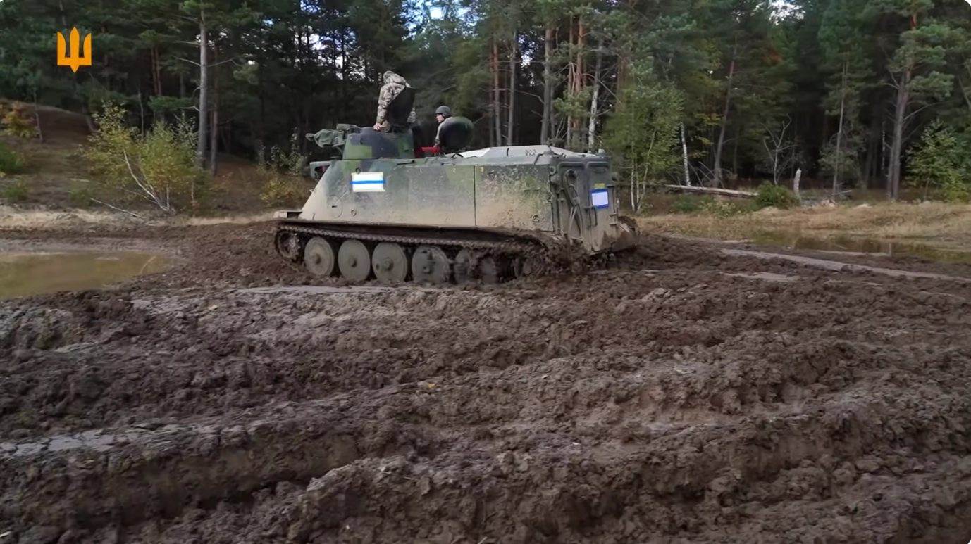 Sweden’s PBV 302 Armored Vehicles Roll into Ukraine, Thrilling Troops with Off-Road Power