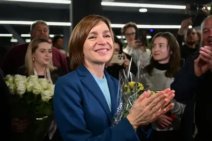 Moldova's Pro-EU President Maia Sandu Wins Re-Election