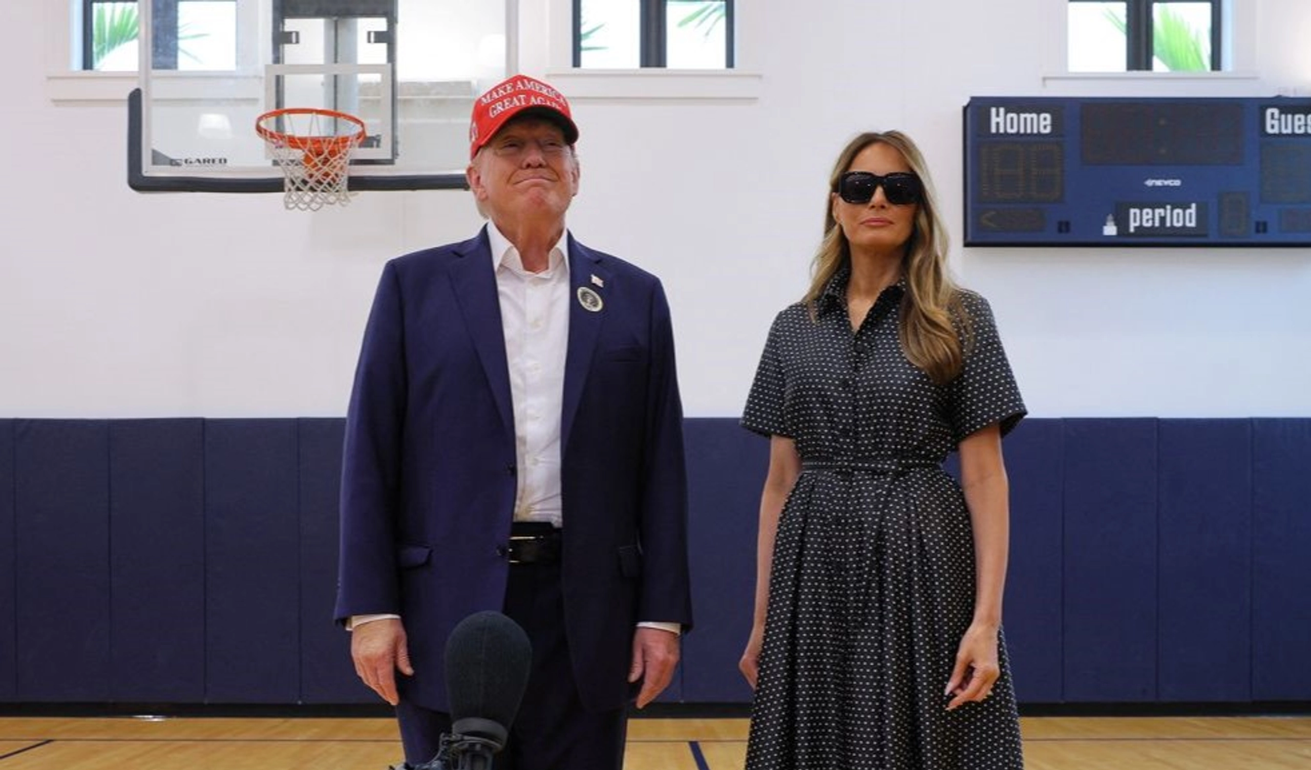 Trump Votes in Florida