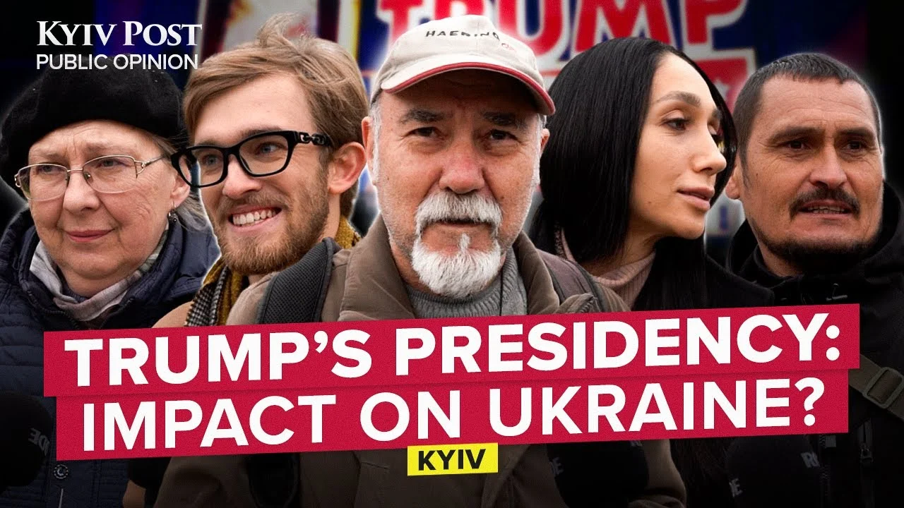 Trump Again! How Ukrainians React on the Streets of Kyiv