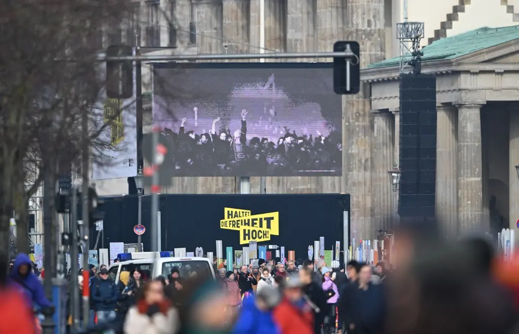 Germany Marks 1989 Berlin Wall Fall With ‘Preserve Freedom’ Party