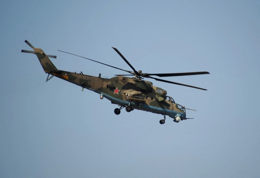 Multi-Million Dollar Mi-24 Helicopter Torched in Moscow Region—Ukrainian Intelligence Shares Video