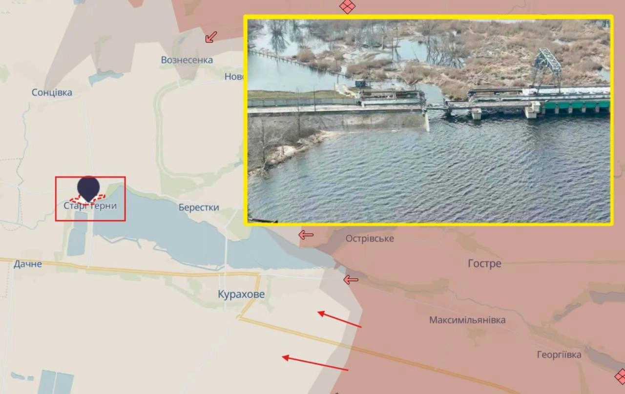 Russian Strike ‘Damaged’ Dam at East Ukraine Reservoir: Governor