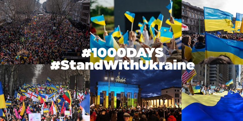 СКУ анонсував флешмоб до 1000 днів повномасштабної агресії РФ проти України