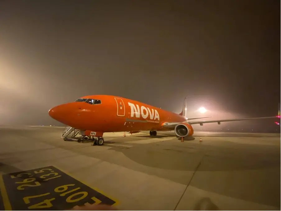 Nova Poshta Airline Company Completed Its First Cargo Flight from Budapest to Chisinau