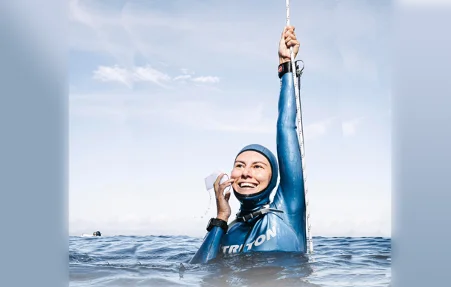 Kateryna Sadurska Sets a New Freediving World Record for Ukraine