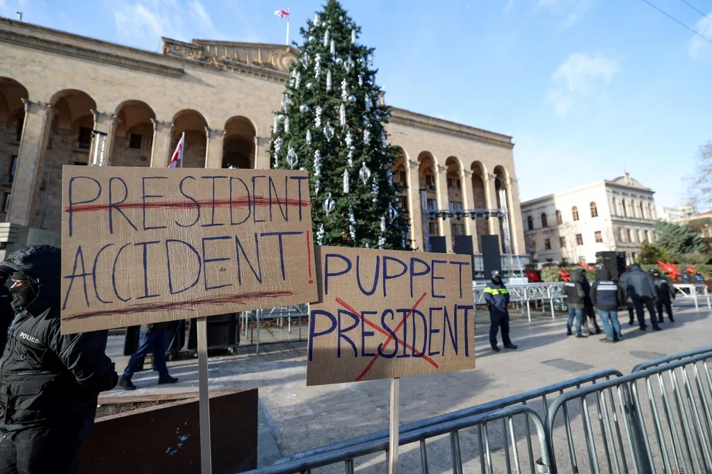 Amid EU Protests, Georgia’s Ruling Party Sparks Crisis with Presidential Appointment