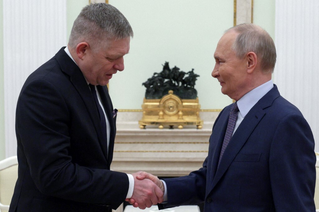 Putin Says Slovakia Could Host Peace Talks with Ukraine