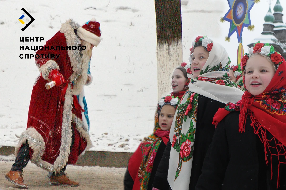 Christmas Caroling, Santa Claus, Banned in Russian-Occupied Parts of Ukraine Partisans Say