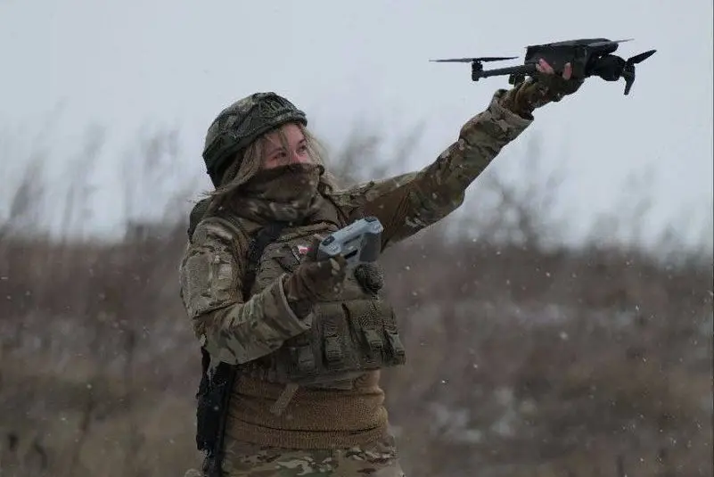 A Ukrainian FPV Drone Meets Its Battlefield Destiny