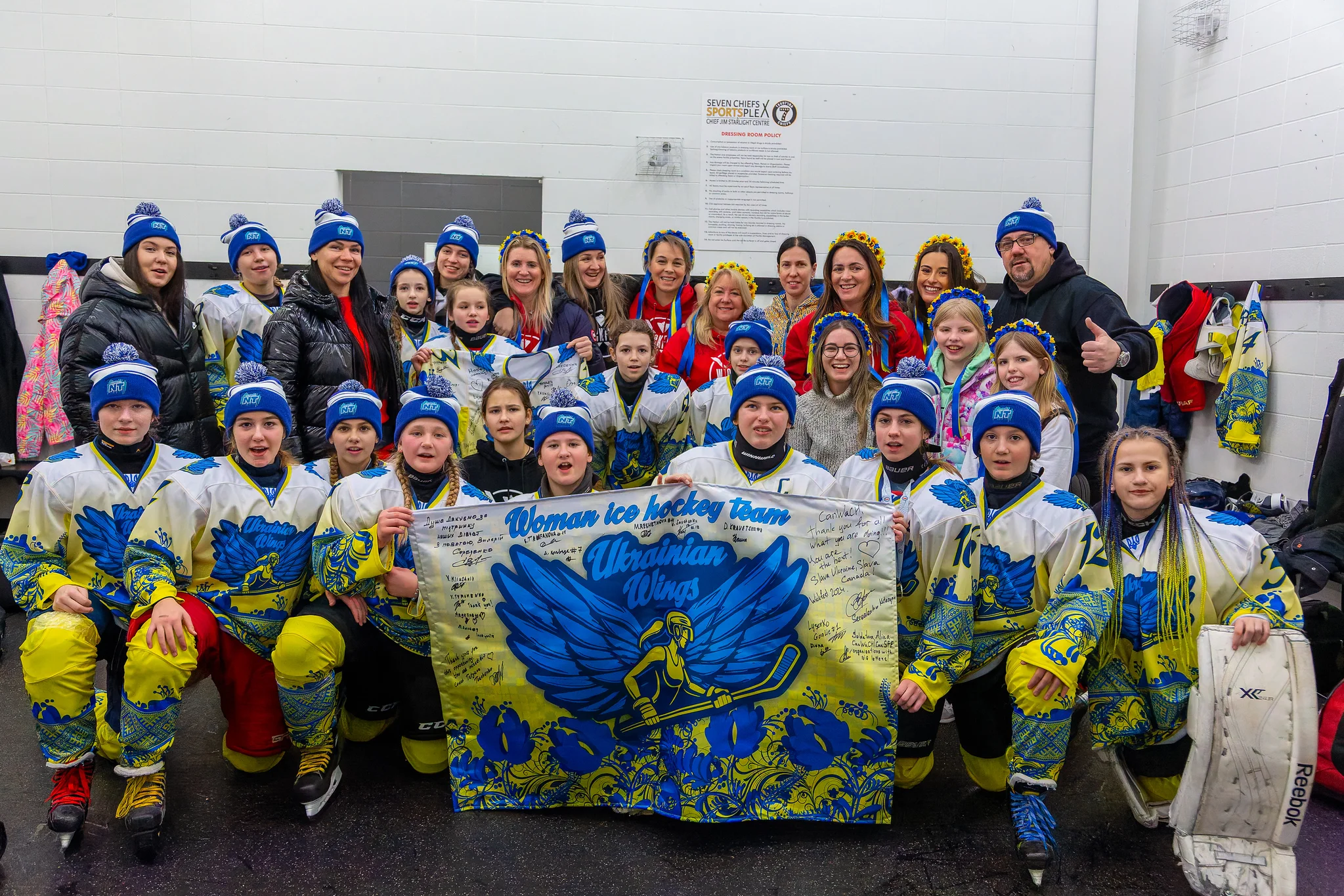 Ukraine Wings Hockey Team Competes at Wick Fest