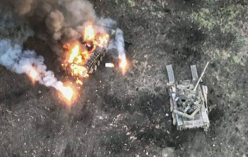 Kharkiv Front Line: Ukraine’s UAVs Eliminate 20 Russian Troops, T-80 Tank, and More