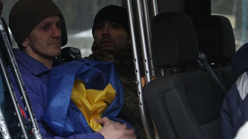 Kyiv Brings Home 25 POWs, Including Wounded, in 1st Exchange of 2025